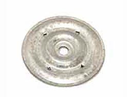 ROUND GALVALUME LAP PLATE