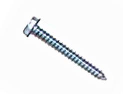SLOTTED HEX WASHER HEAD SHEET METAL SCREW